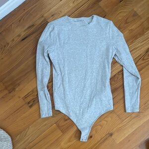 Abercrombie & Fitch Light Gray Top